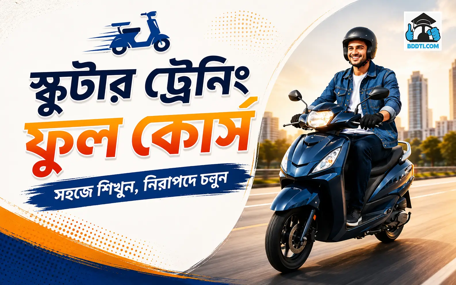 স্কুটার ট্রেনিং ফুল কোর্স
